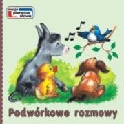 Podwórkowe rozmowy. Moje pierwsze słowa (harmonijka). Autor: ROZKLADANE  harmonijka. Dadada.pl Okładka książki Podwórkowe rozmowy. Moje pierwsze słowa (harmonijka)