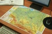 Polska. Mapa podręczna A2. Autor: praca zbiorowa. Dadada.pl Okładka książki Polska. Mapa podręczna A2