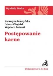 Okładka książki Postępowanie karne