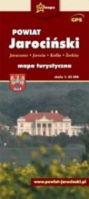 Powiat Jarociński - mapa turystyczna. Autor: praca zbiorowa. Dadada.pl Okładka książki Powiat Jarociński - mapa turystyczna