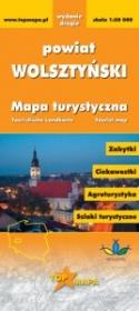 Powiat Wolsztyński. Mapa turystyczna. Autor: praca zbiorowa. Dadada.pl Okładka książki Powiat Wolsztyński. Mapa turystyczna