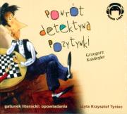 Powrót detektywa Pozytywki Audiobook. Autor: Grzegorz Kasdepke. Dadada.pl Okładka książki Powrót detektywa Pozytywki Audiobook