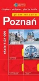 Okładka książki Poznań, Swarzędz, Luboń. Mapa laminowana