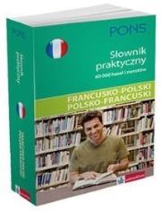 Praktyczny słownik franc-pol-franc PONS. Autor: Barbara Chełkowska, Agata Jaroni, K.Kwapisz-Osadnik. Dadada.pl Okładka książki Praktyczny słownik franc-pol-franc PONS