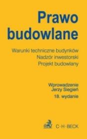 Okładka książki Prawo budowlane. Wydanie: 18