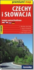 Okładka książki Premium! map Czechy i Słowacja 1:600 000
