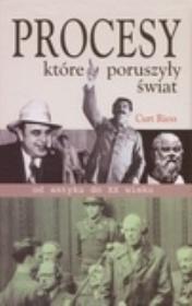 Okładka książki Procesy które poruszyły świat