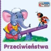 Przeciwieństwa. Autor: Elżbieta Śmietanka-Combik. Dadada.pl Okładka książki Przeciwieństwa