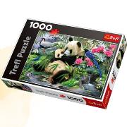Okładka książki Puzzle 1000 Panda TREFL