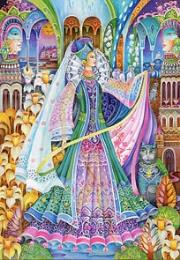 Okładka książki Puzzle 1500 Królowa Wiosny CASTOR