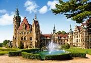 Okładka książki Puzzle 1500 Zamek Moszna - Polska CASTOR