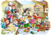 Okładka książki Puzzle 20 Maxi Snow White and the Seven Dwarfs