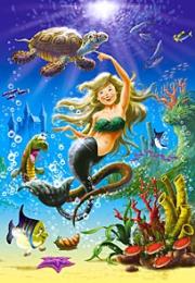 Okładka książki Puzzle 260 Little Mermaid