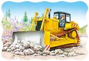 Okładka książki Puzzle 30 Bulldozer