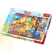 Okładka książki Puzzle 500 Kubuś Puchatek Portret Tygryska TREFL