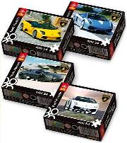 Okładka książki Puzzle 54 Mini Lamborghini