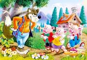 Okładka książki Puzzle 60 Three Little Pigs