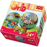 Okładka książki Puzzle Orb 24 - Lokomotywa TREFL
