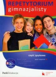 Okładka książki Repetytorium gimnazjalisty Część językowa Język angielski