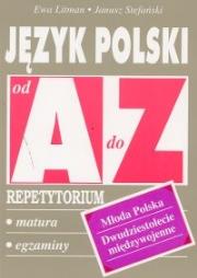 Repetytorium Od A do Z - J. pol. Młoda Polska KRAM. Autor: Litman Ewa, Stefański Janusz. Dadada.pl Okładka książki Repetytorium Od A do Z - J. pol. Młoda Polska KRAM