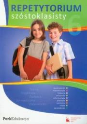 Repetytorium szóstoklasisty. Autor: Sylwestrzak Katarzyna, Juraszczyk Halina, Laszczak Grzegorz. Dadada.pl Okładka książki Repetytorium szóstoklasisty