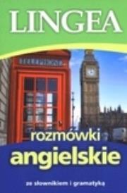 Okładka książki Rozmówki angielskie ze słownikiem i gramatyką