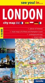 Okładka książki See you! in... Londyn - plan miasta 1:16 000