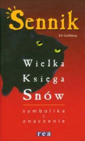 Okładka książki Sennik. Wielka księga snów TW Czerwony  REA