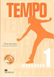 Tempo 1 WB CD GRATIS MACMILLAN. Autor: Johnston Olivia, Barker Chris, Mitchell Libby. Dadada.pl Okładka książki Tempo 1 WB CD GRATIS MACMILLAN