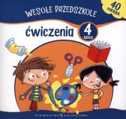 Okładka książki Wesołe przedszkole. Ćwiczenia 4-latka
