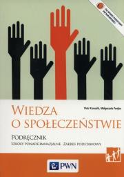 Wiedza o społeczeństwie Podręcznik. Autor: Krzesicki Piotr, Poręba Małgorzata. Dadada.pl Okładka książki Wiedza o społeczeństwie Podręcznik