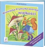 Wiewiórka Prymulka poznaje wielkości. Autor: Naklicka Beata. Dadada.pl Okładka książki Wiewiórka Prymulka poznaje wielkości