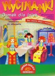 Okładka książki Wycinanki. Domek dla lalek