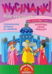 Okładka książki Wycinanki. Małe księżniczki