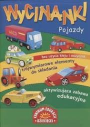 Okładka książki Wycinanki. Pojazdy