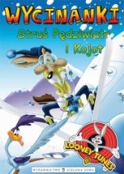 Okładka książki Wycinanki Struś Pędziwiatr i Kojot
