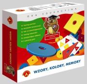 Opakowanie Wzory, kolory, memory MAXI ALEX