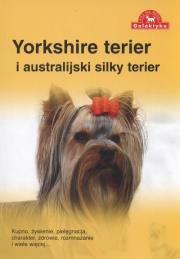 Yorkshire terier i australijski silky terier. Autor:   Praca zbiorowa. Dadada.pl Okładka książki Yorkshire terier i australijski silky terier