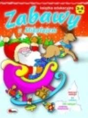 Okładka książki Zabawy z Mikołajem (100 naklejek)