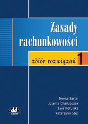 Okładka książki Zasady rachunkowości 1 Zbiór rozwiązań