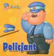 Zawody. Policjant. Autor: praca zbiorowa. Dadada.pl Okładka książki Zawody. Policjant