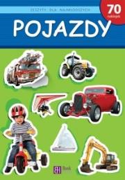 Zeszyty dla najmłodszych - pojazdy. Autor: Opracowanie zbiorowe. Dadada.pl Okładka książki Zeszyty dla najmłodszych - pojazdy