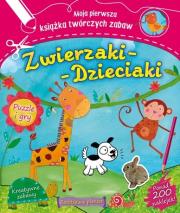 Okładka książki Zwierzaki-dzieciaki