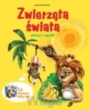 Okładka książki Zwierzęta świata. Wiersze i zagadki