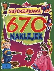 Okładka książki 670 naklejek. Superzabawa
