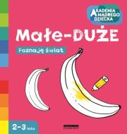 Akademia mądrego dziecka. Małe - DUŻE. Autor: Boboryk Anna. Dadada.pl Okładka książki Akademia mądrego dziecka. Małe - DUŻE