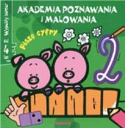 Okładka książki Akademia poznawania i malowania Piszę cyfry
