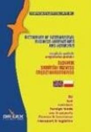 Okładka książki Angielsko-polski słownik skrótów biznesu międzynarodowego