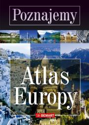 Atlas Europy  TW DEMART. Autor: praca zbiorowa. Dadada.pl Okładka książki Atlas Europy  TW DEMART