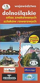 Okładka książki Atlas znakowanych szlaków rowerowych Województwo dolnośląskie